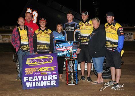 Dover Drives to Win No. 14 During Stop at Junction Motor Speedway