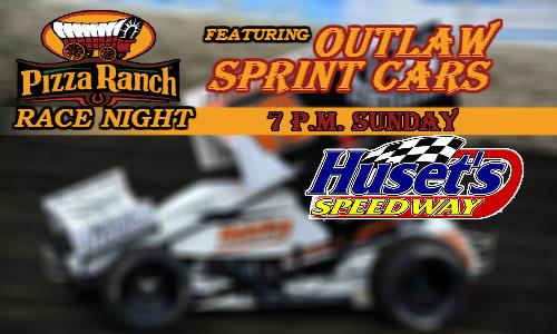 Outlaw Sprints This Sunday at Huset's