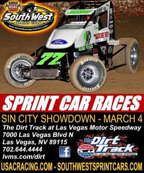 Sin City Showdown Friday at LVMS; Darland & Clauson Join The Fray