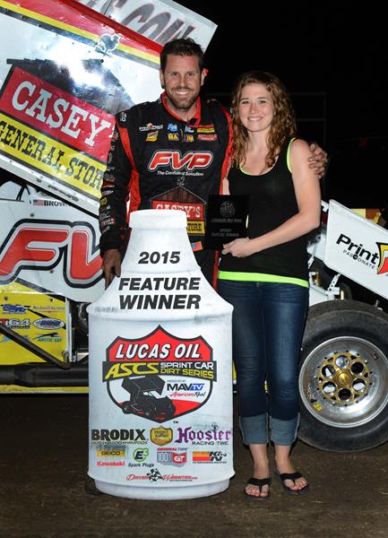 Brian Brown Hustles to Victory at the Belleville High Banks