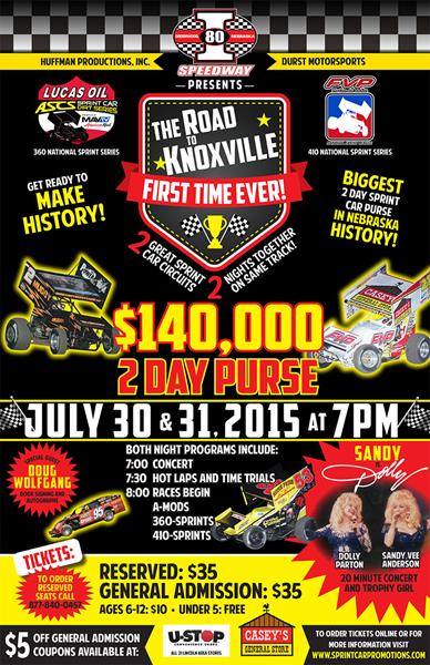 Lucas Oil ASCS Hits the Road to Knoxville at I-80 Speedway