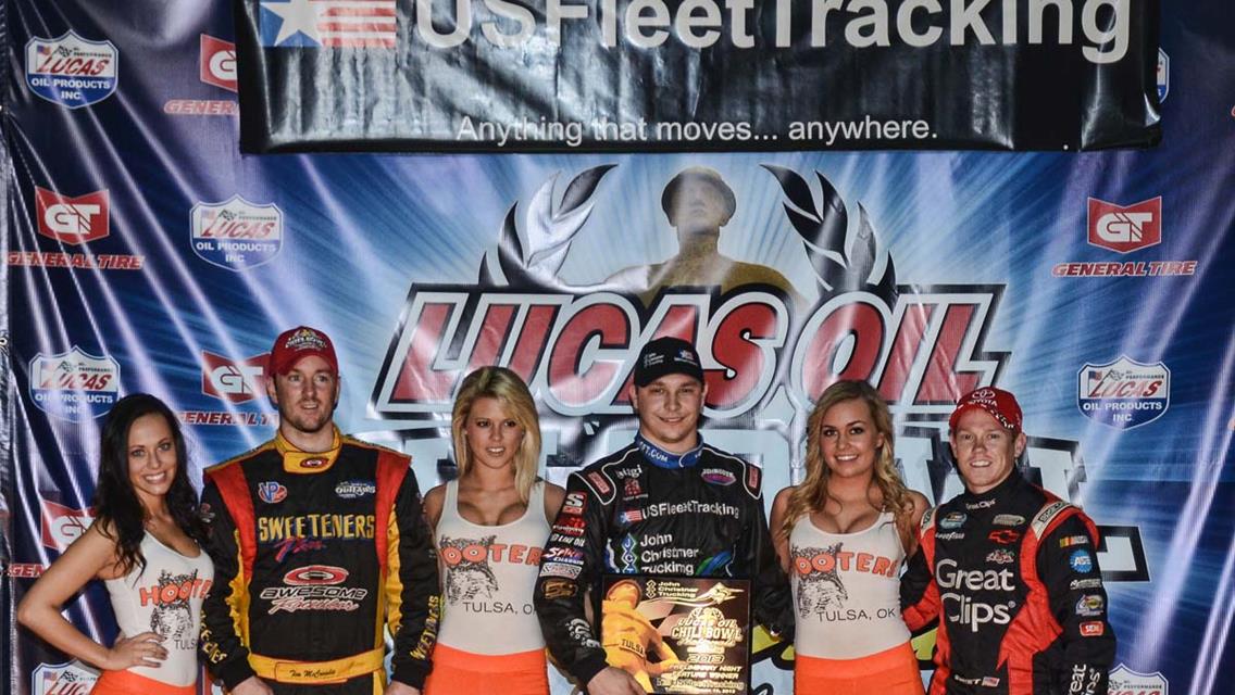 Kevin Swindell Perfect on Christner Qualifying Night