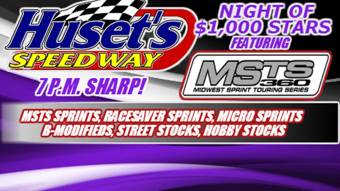 This Sunday: MSTS Sprints + Night of $1,000 Stars!