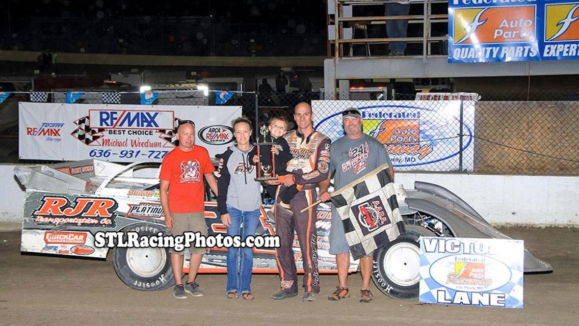 Ryan Unzicker, Kyle Steffens, Troy Medley, Patrick Hawkins &amp; Dallas Lugge take wins at Federated Auto Parts Raceway at I-55!