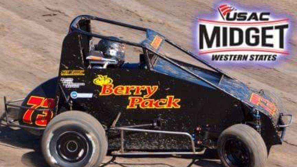 Gardner Seeks 3rd Western States Midget Victory at Bakersfield Saturday