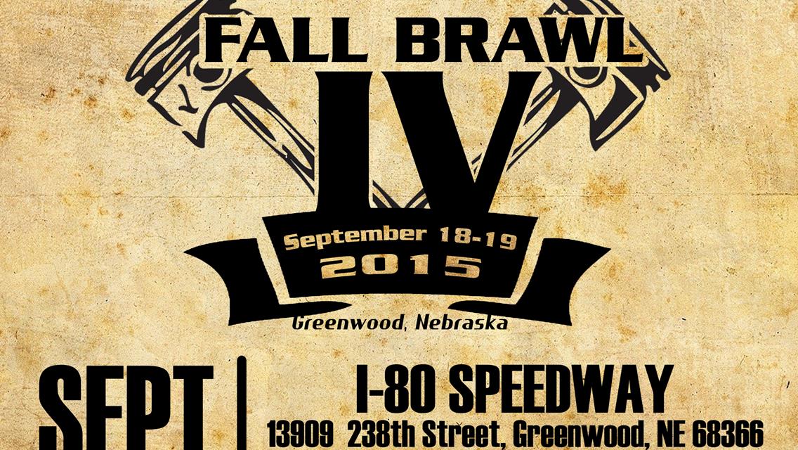 I-80 Speedway Offering 20,000 Reasons to Take on Fall Brawl IV