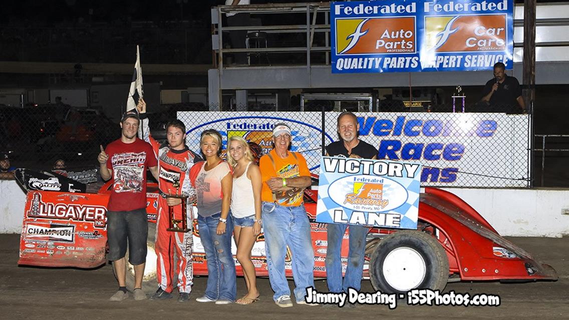 September 5th, 2015: Bobby Pierce, Tyler Ratajczyk, Josh Russell, Troy Medley &amp; Rickey Carriker take wins at Federated Auto Parts Raceway at I-55!