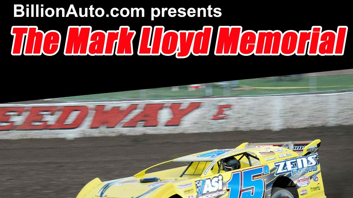 1st Mark Lloyd Memorial Thursday, June 25th