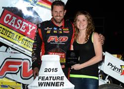 Brian Brown Hustles to Victory at