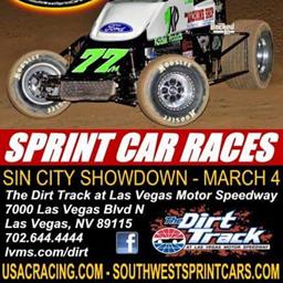 Sin City Showdown Friday at LVMS; Darland &amp; Clauson Join The Fray