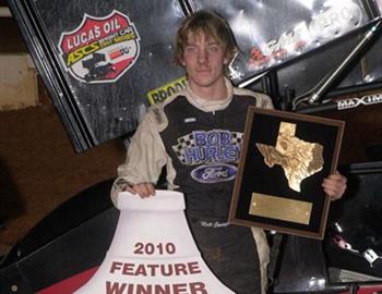 Matt Covington captured his first career Lucas Oil ASCS National win at Lone Star Speedway in Kilgore, TX