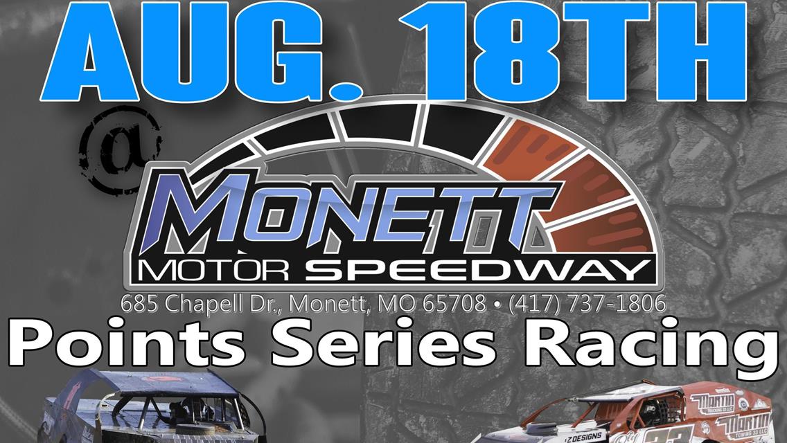 August 18th Point Series Racing