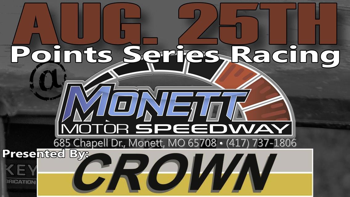 August 25th Point Series Racing
