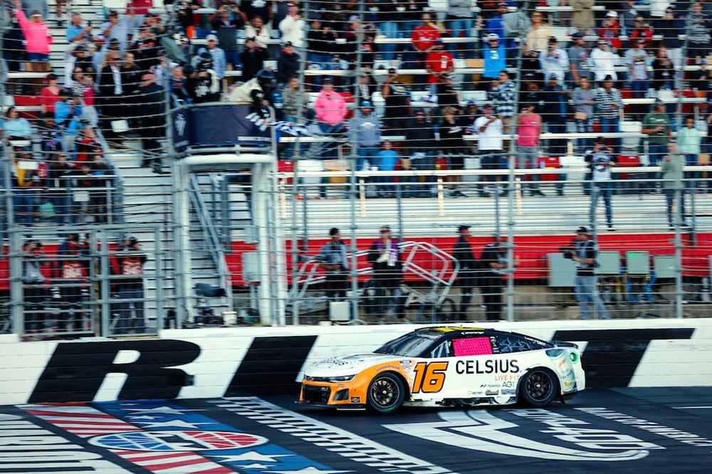 NASCAR at Bristol results, highlights: Denny Hamlin wins night race as  Martin Truex Jr., Bubba Wallace advance to next round