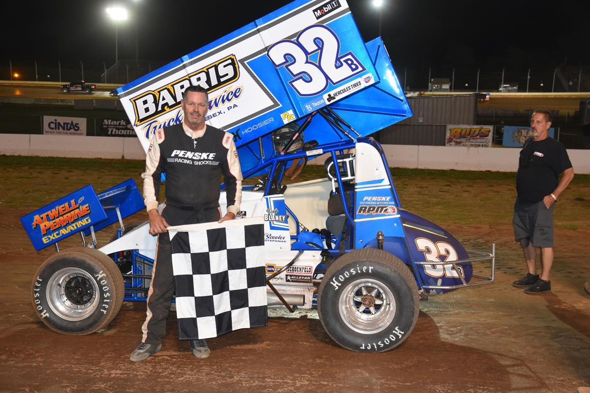 DALE BLANEY DOMINATES “410” SPRINT CARS FOR 2ND WIN AT SHARON; TIM BISH &amp; CURT J. BISH SPLIT PRO STOCK FEATURES IN “NIGHT BEFORE THE NATIONALS”