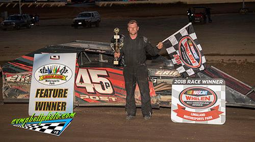 Miller, Post, and Valenti take checkers at Limaland on FAST Friday Night
