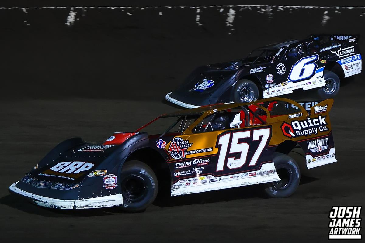 Fairbury Speedway (Fairbury, IL) – World of Outlaws Real American Beer Late Model Series – Prairie Dirt Classic – July 25th-26th, 2025. (Josh James Artwork)