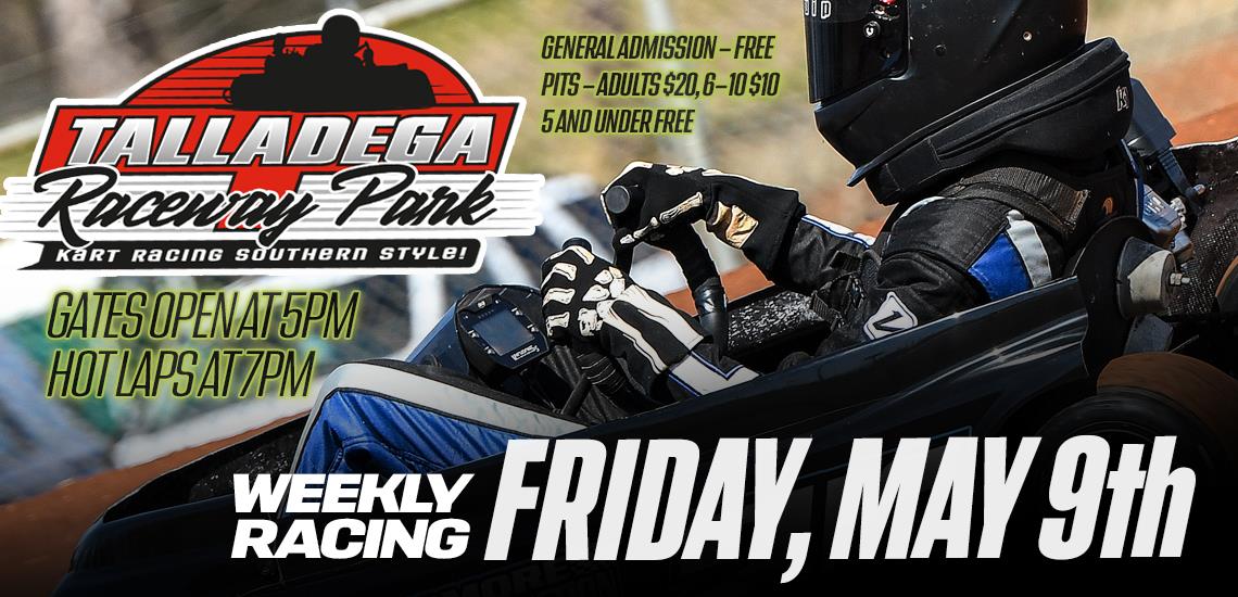 Talladega Raceway Park | May 10th!