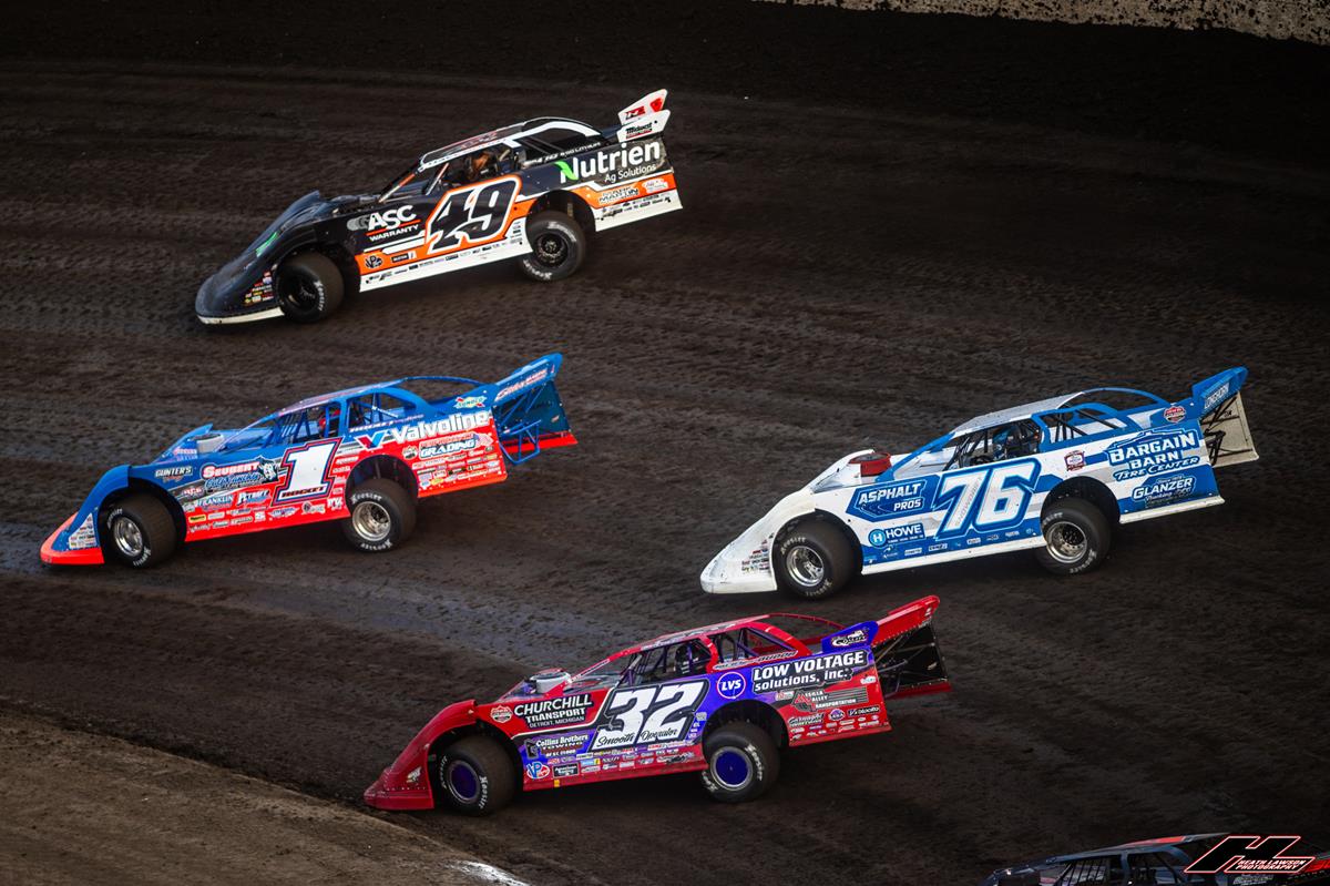 Huset's Speedway (Brandon, SD) – Lucas Oil Late Model Dirt Series – Silver Dollar Nationals – July 17th-19th, 2025. (Heath Lawson Photo)