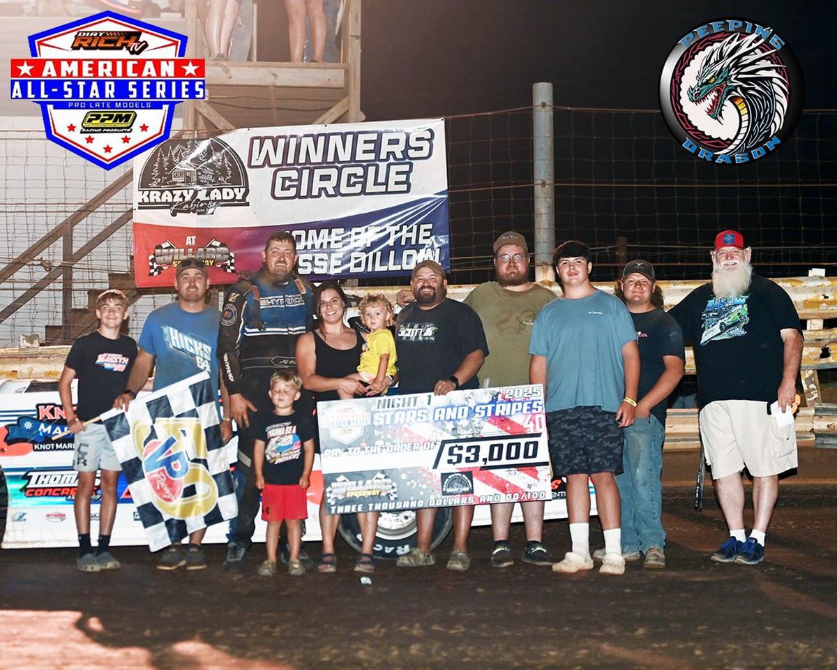 AJ Hicks wins at Willard; Tyler Hoy gets his first AAS Victory at Isom and Zach Sise takes home the Mini Points Fund with a Win at Lake Cumberland!