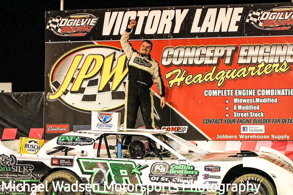 Dexton Koch Becomes the Third Different Series Feature Winner as the FastLane Motorsports NorthLand Super Stocks Swing by the Ogilvie Raceway