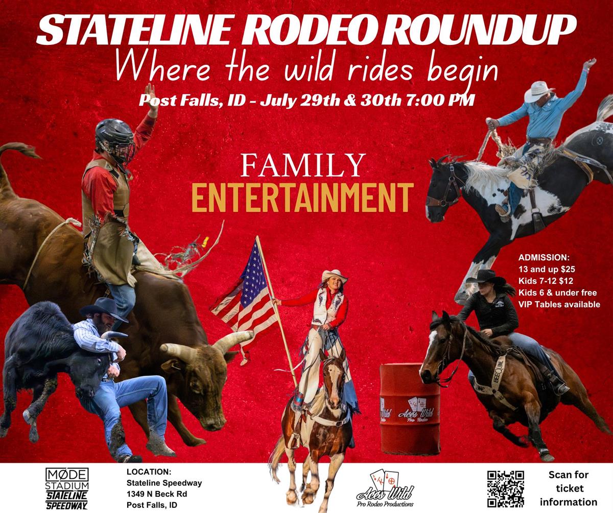 Rodeo comes to Stateline Speedway in July 2025