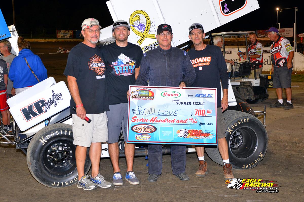 Love, Roth, Ware, Andersen & Krichau win Summer Sizzle!