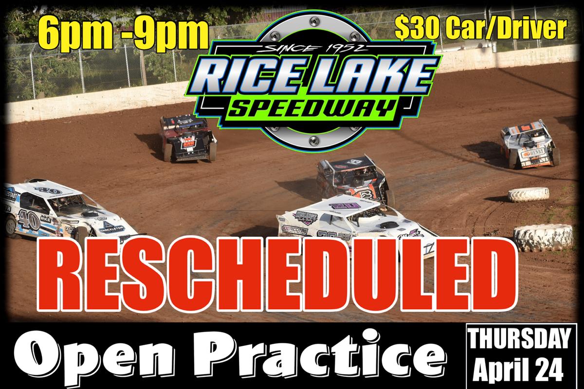 Practice Night Moved Back To Thursday