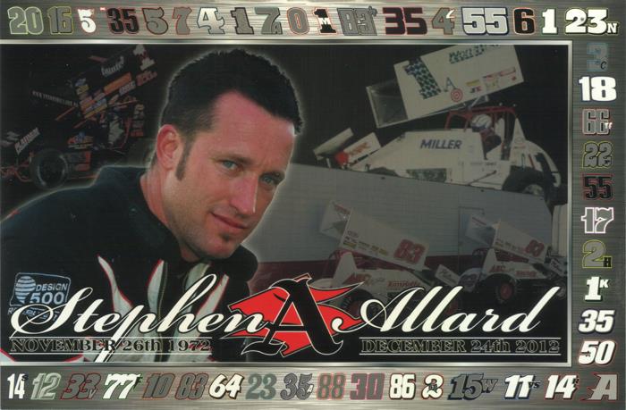 30th Fall Nationals, 9th in Tribute to Stephen Allard