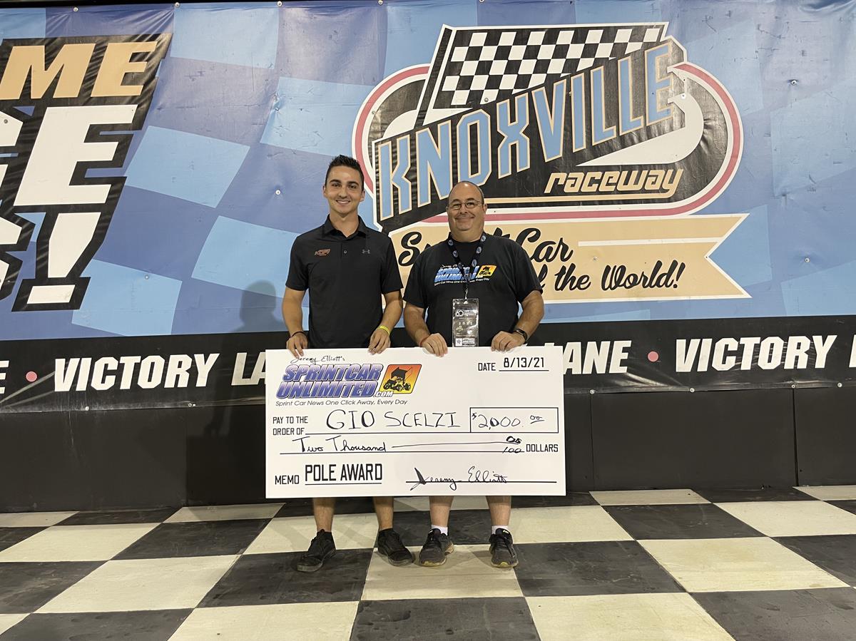 Scelzi Claims the Pole for the 60th Knoxville Nationals!