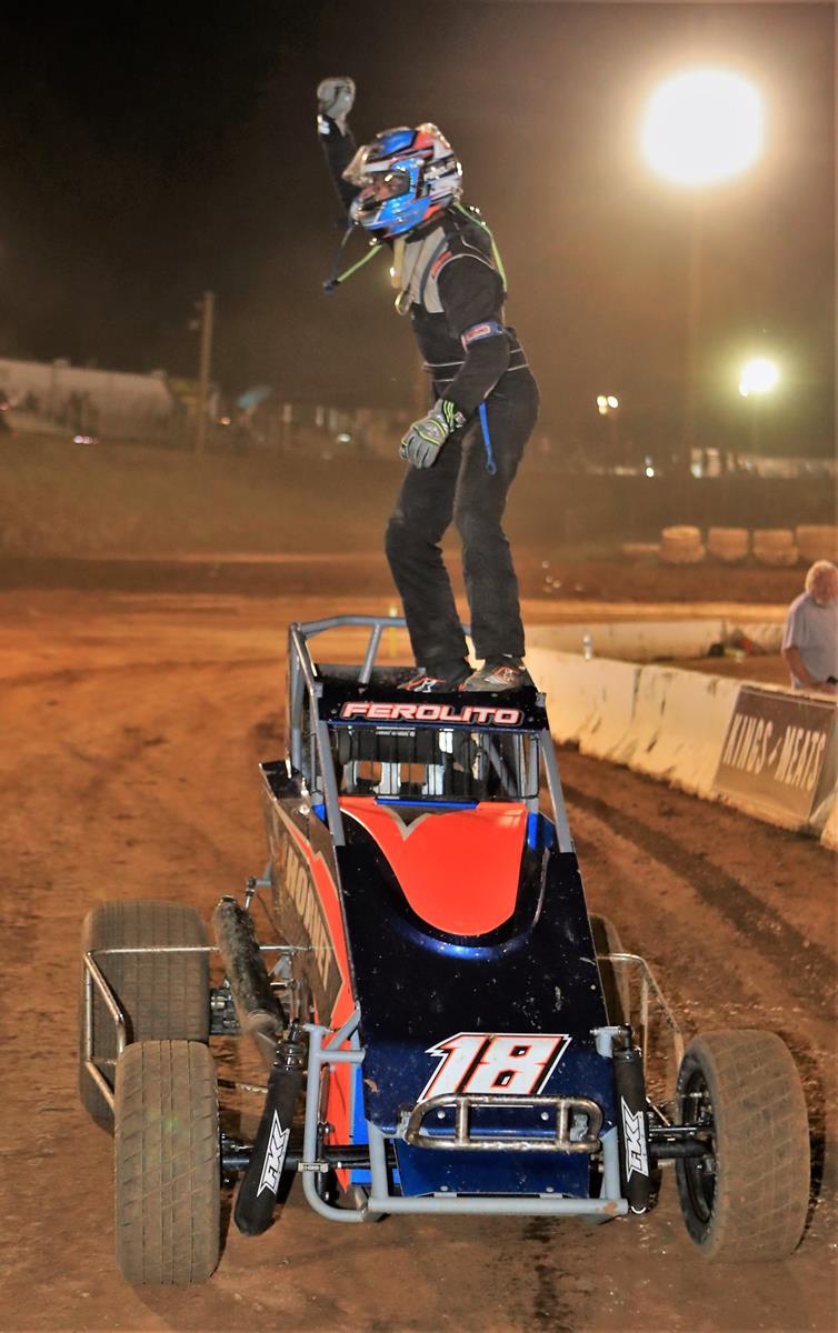 Josef Ferolito claims victory without the wings with BCRA Lightning Sprints