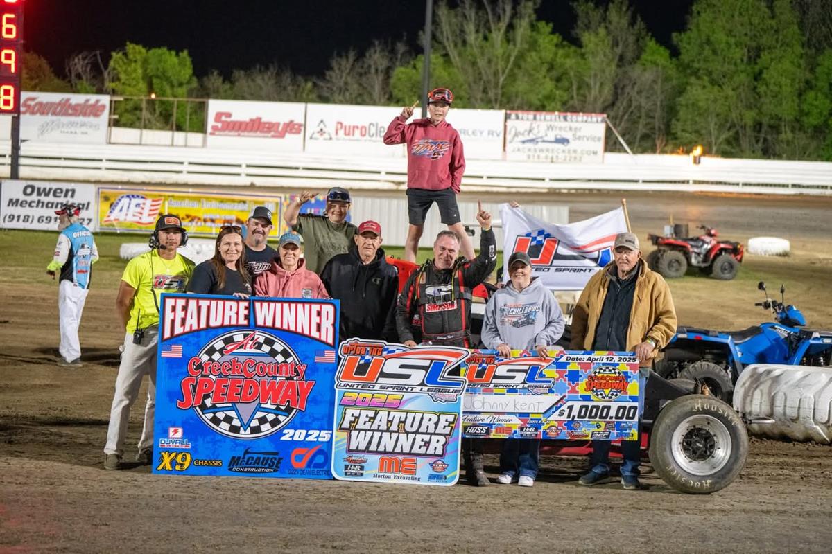 Kent sweeps weekend with USL victory at Creek County