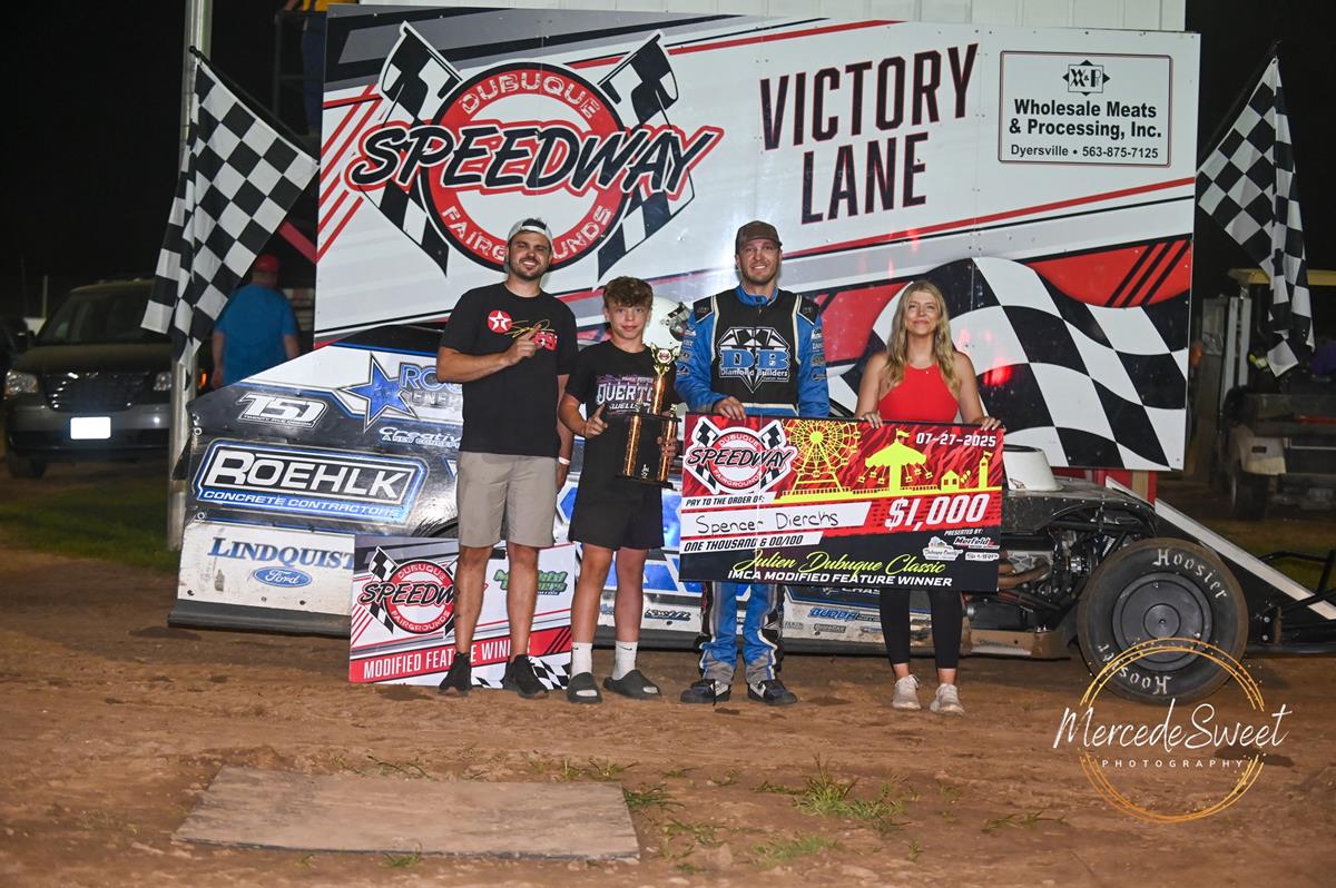 Dubuque Fairgrounds Speedway (Dubuque, IA) – July 27th, 2025. (MercedeSweet Photography)