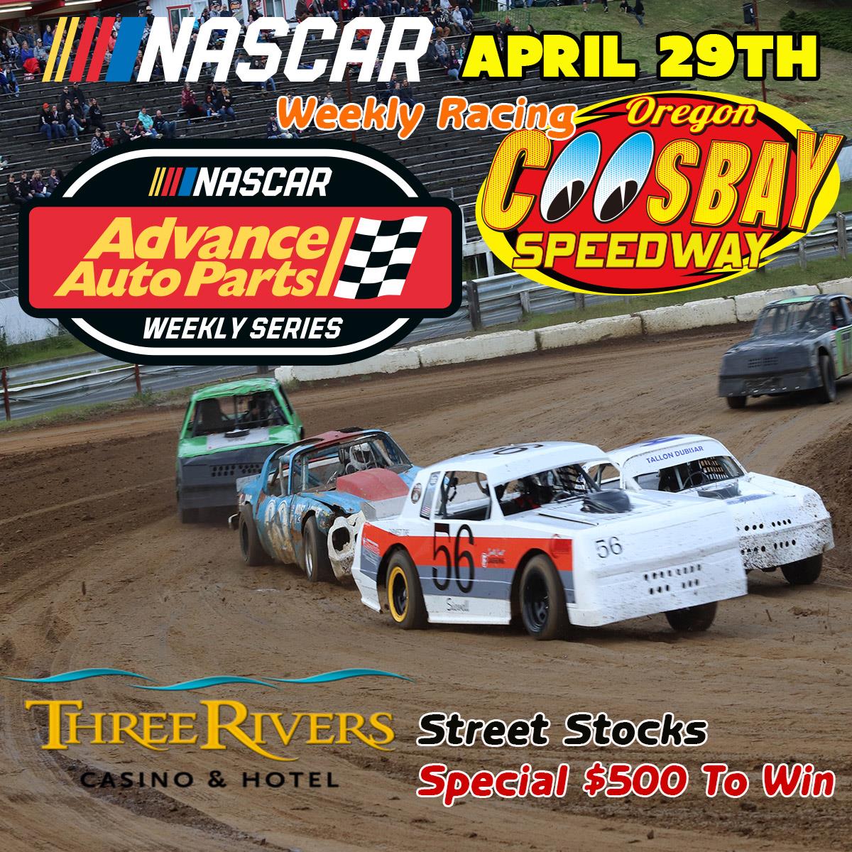 Three Rivers Casino Street Stock Special $500 To Win April 29