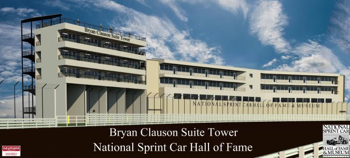 Bryan Clauson Suite Tower Groundbreaking on June 15