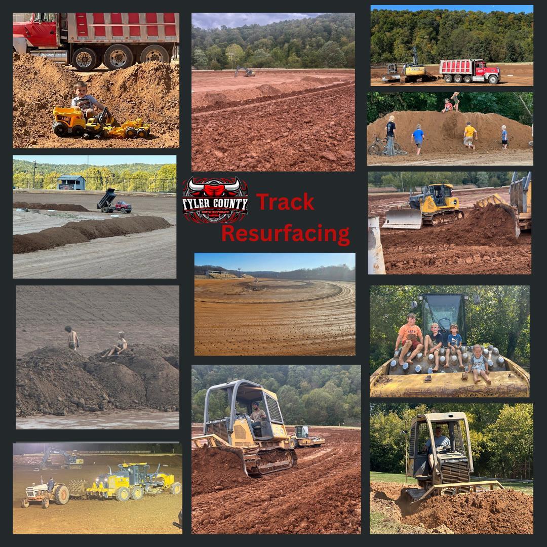 Tyler County Speedway gets resurfaced for an enhanced racing experience!