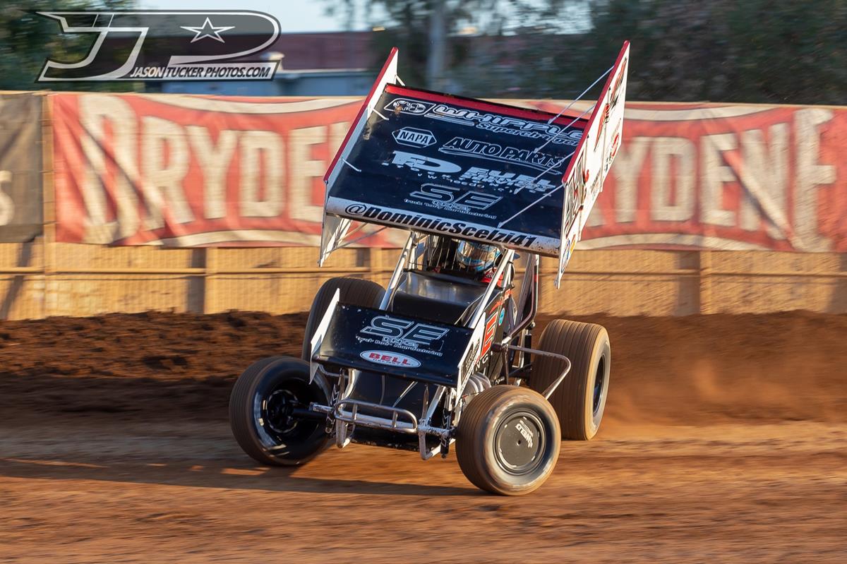 Dominic Scelzi Preparing for Pair of Non-Wing and Winged Sprint Car Shows to Close Season