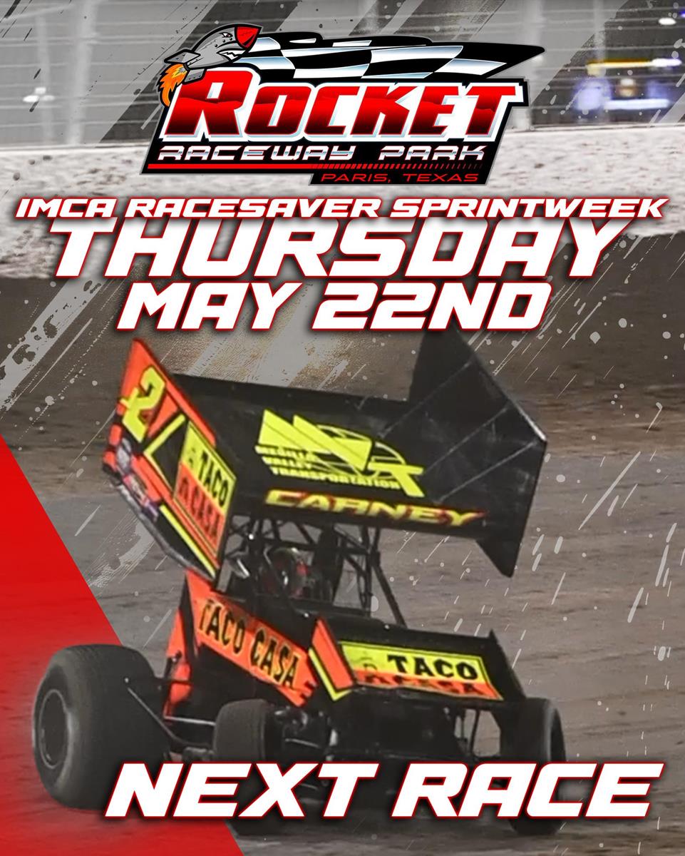 NEXT UP: Thursday May 22nd, Sprint Car Tour. Tickets on Sale
