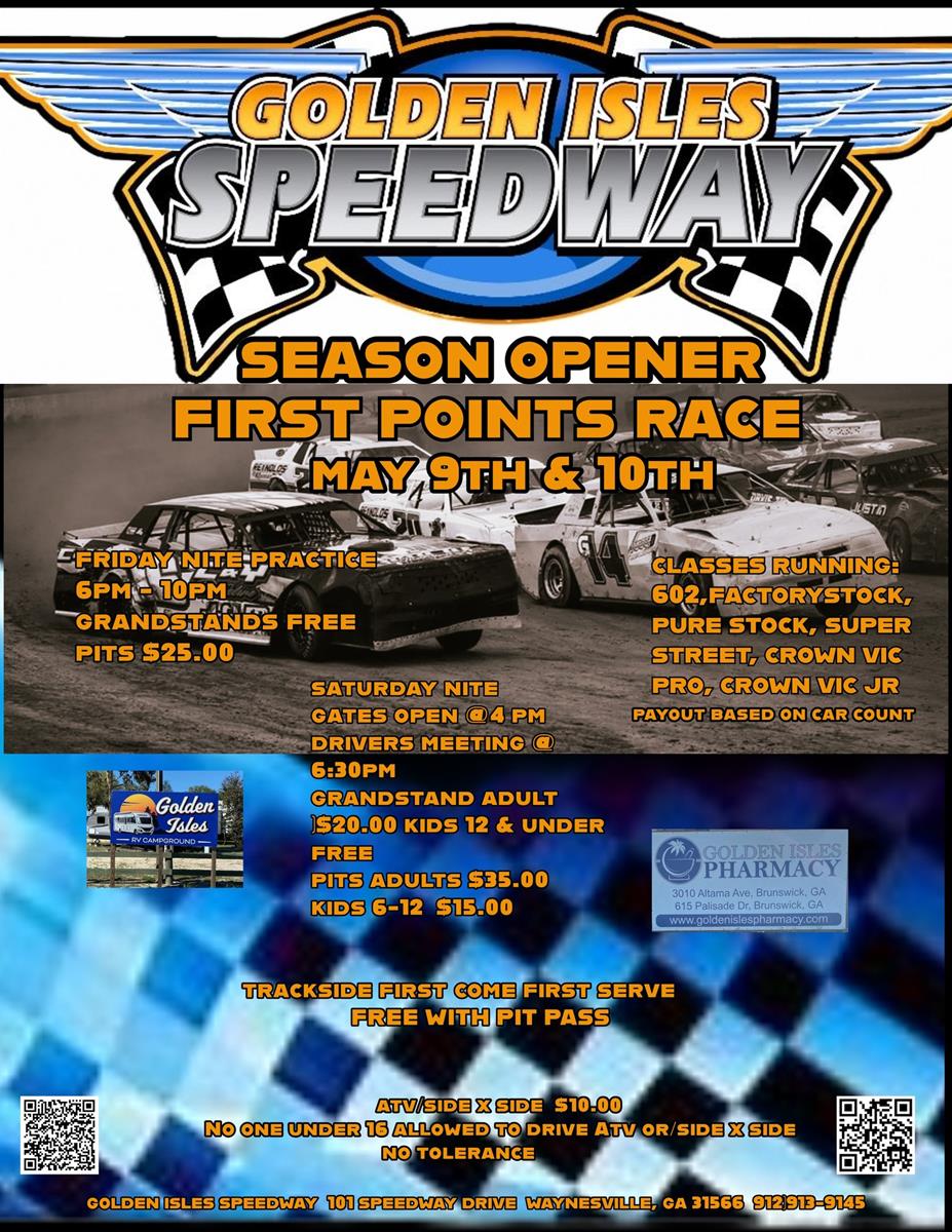2025 Season Opener 5/09 5/10 weekend