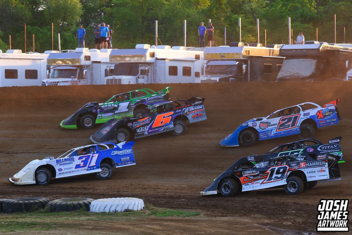 Spoon River Speedway (Canton, IL) – FloRacing Night in America – May 7th, 2025. (Josh James Artwork)