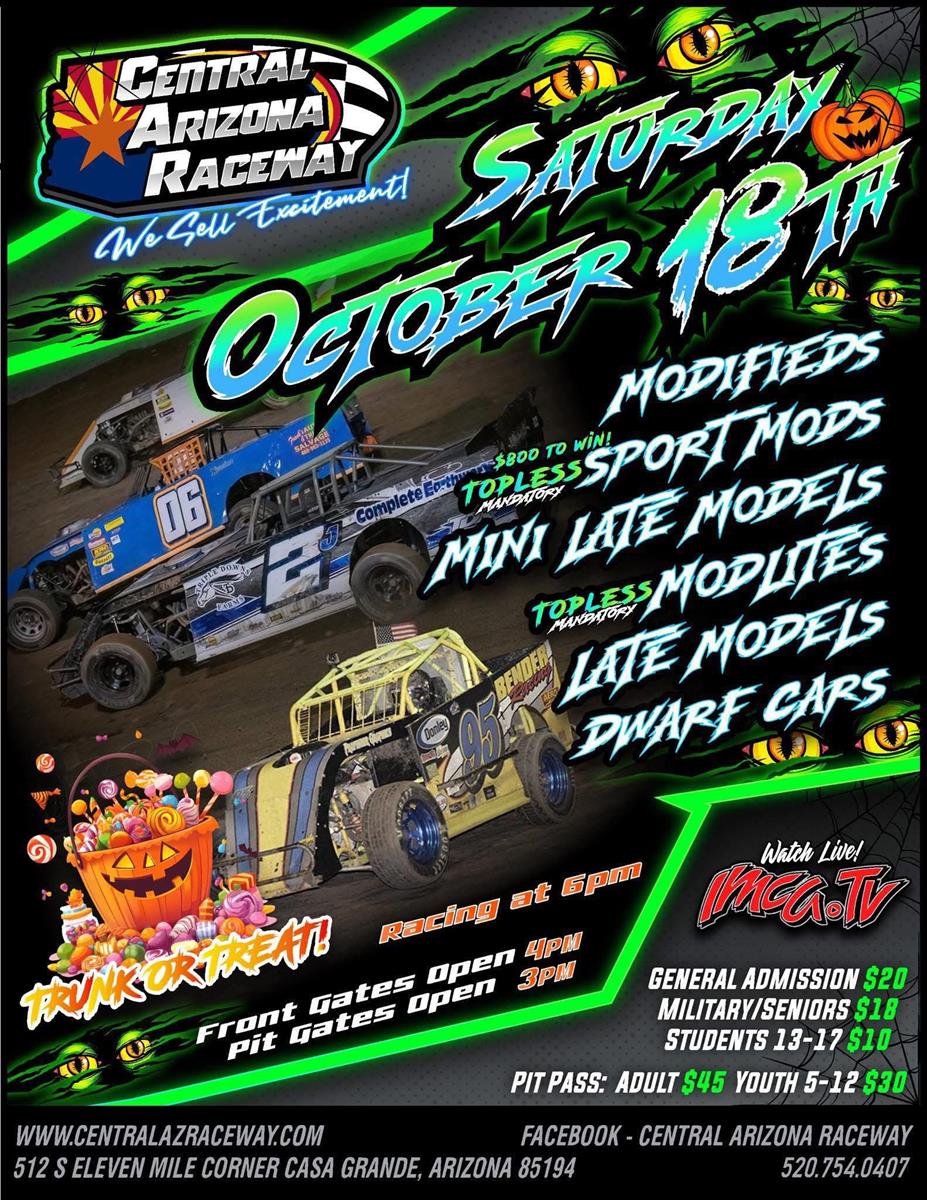 TRUNK OR TREAT OCTOBER 18