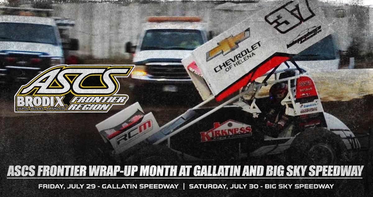 ASCS Frontier Wrap-Up Month At Gallatin And Big Sky Speedway