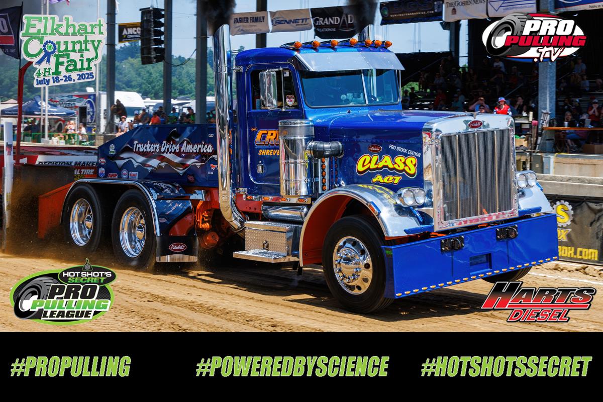 Elkhart County 4-H Fair Offers Three Massive Sessions of Pulling Competition This Week
