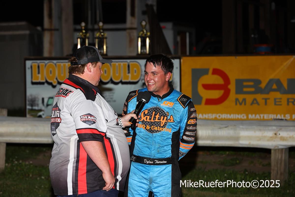 Lafayette County Speedway (Darlington, IA) – Malvern Bank East Series – June 20th, 2025. (Mike Ruefer photo)
