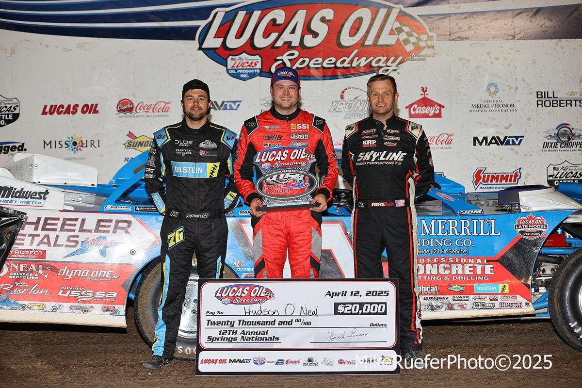 Lucas Oil Speedway (Wheatland, MO) – Spring Nationals – April 11th-12th, 2025. (Mike Ruefer Photo)