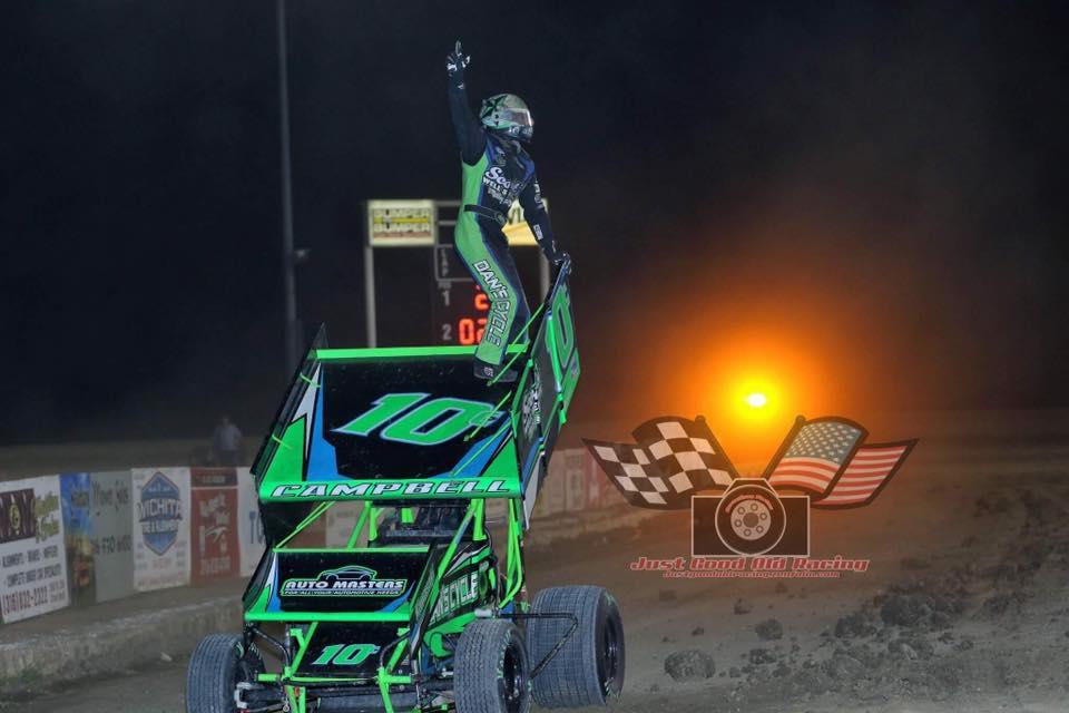 Campbell dominates NCRA Sprints at 81 Speedway
