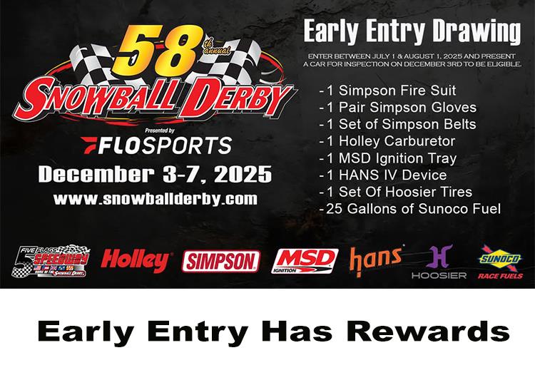 Incentive Posted For Early Entries To Snowball 58