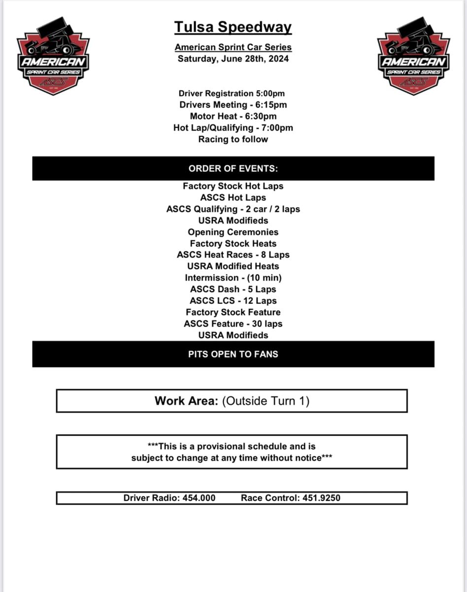 Schedule of events for 3rd Annual Dirt Down in T-Town THIS WEEKEND!!