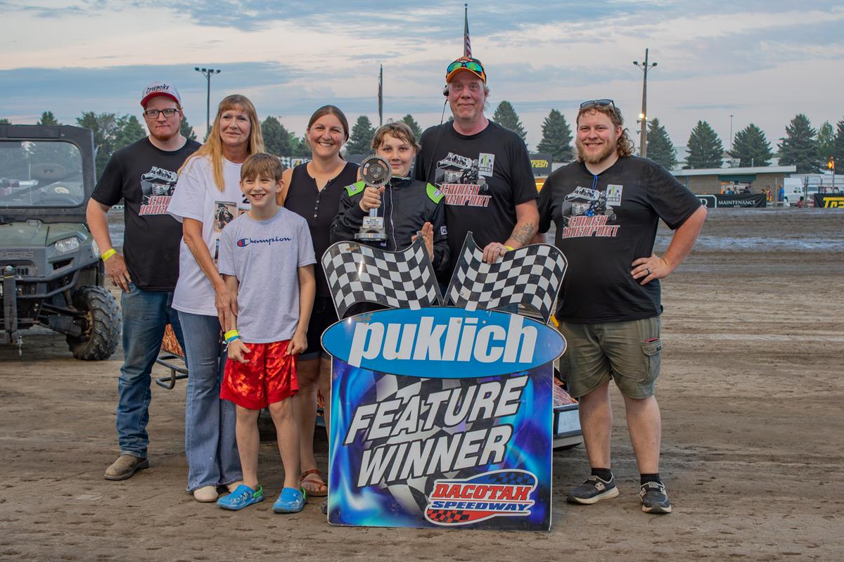 DAVENPORT REPEATS AT DACOTAH SPEEDWAY