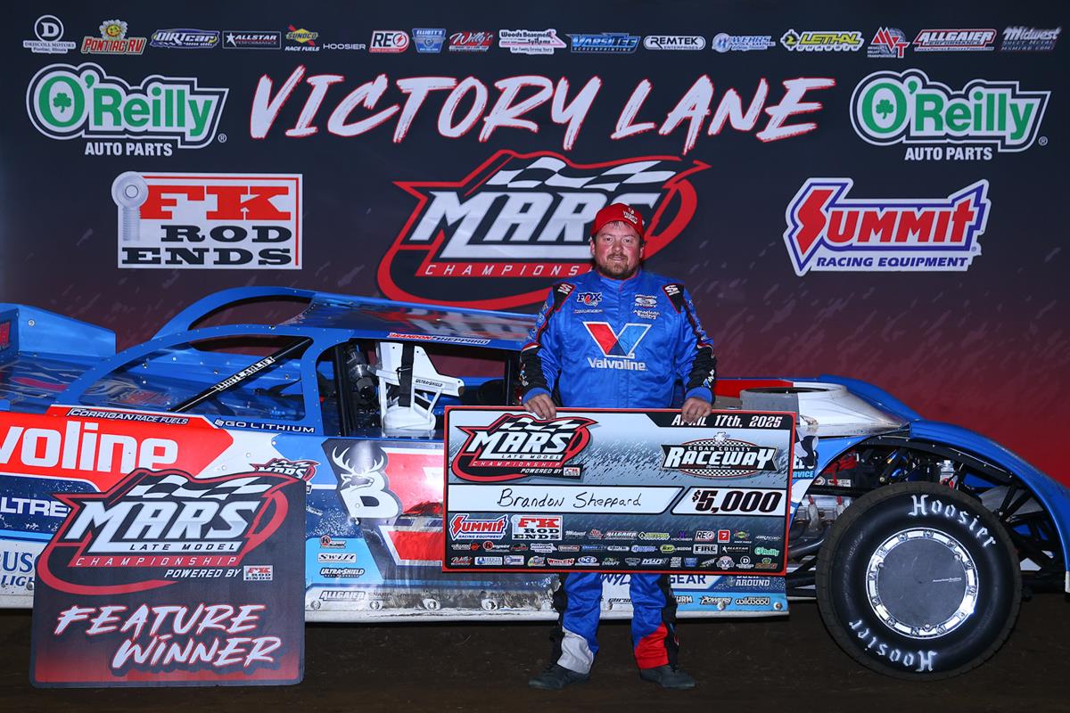 Official Summary of Results April 17, 2025 Cedar County Raceway
